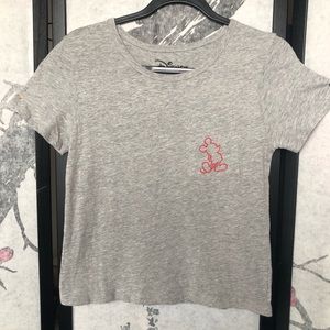 Disney gray t-shirt
